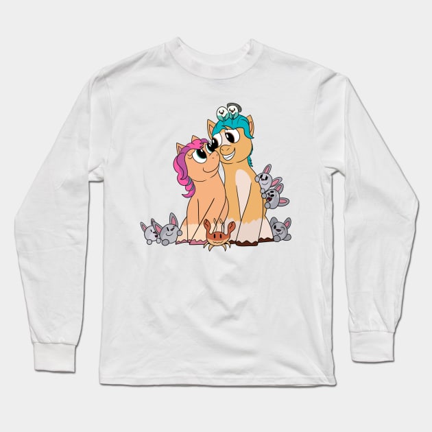 Sunny, Hitch and their animal friends (2021) Long Sleeve T-Shirt by seasonsofMCG